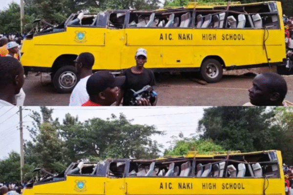 21 People Killed As Bus Overturns In Kisumu