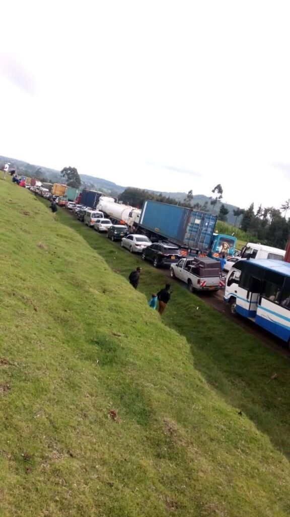Many Stranded On Nairobi–Nakuru And Nairobi–Narok Highways In Traffic Chaos