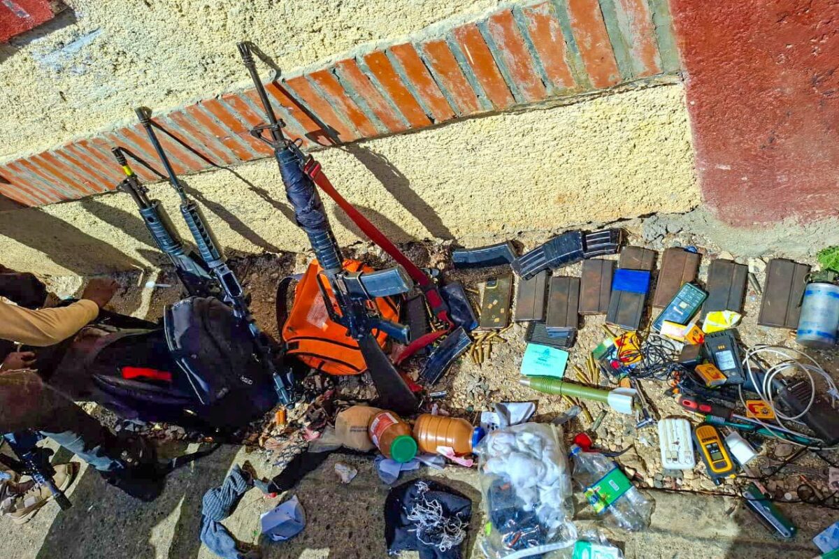 MSS And PNH Team In Haiti Recover Weapons And Recapture Télcos Police Station In Operation