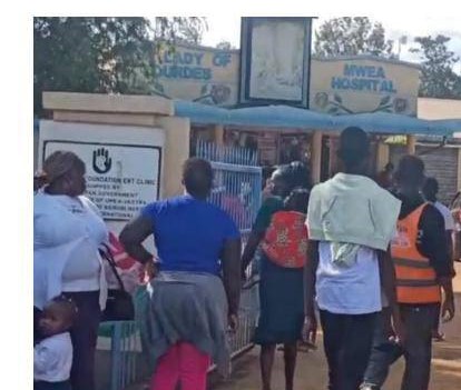Tensions Erupt At Mwea Mission Hospital As Family Clashes With Facility Over Body Held Due To Unpaid Bill