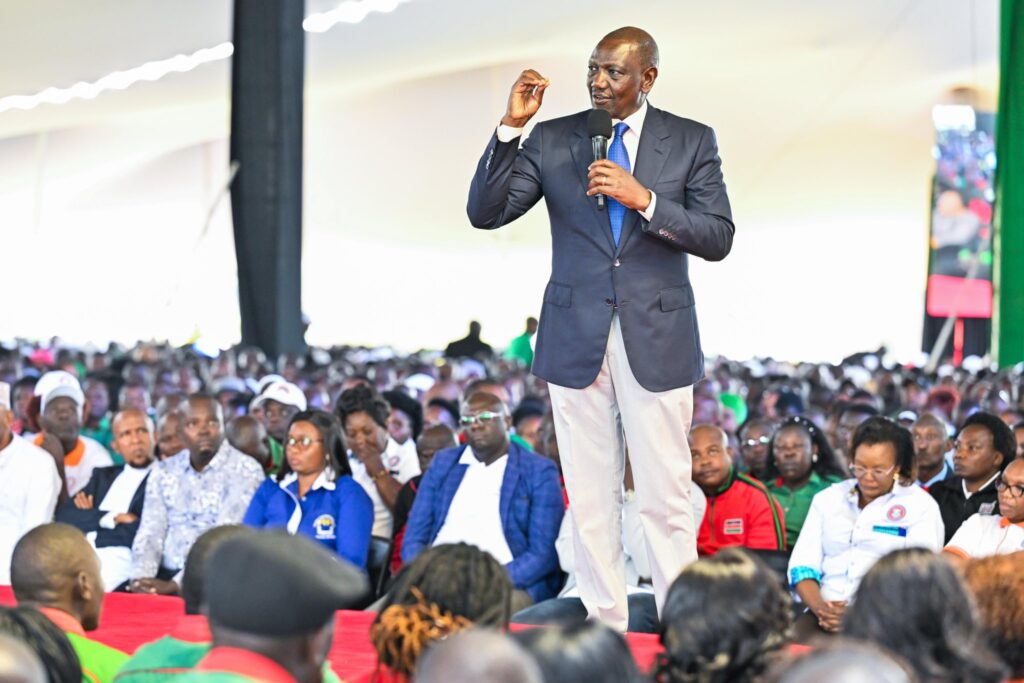 Ruto Meets Thousands Of Teachers, Stresses Education And Housing Initiatives