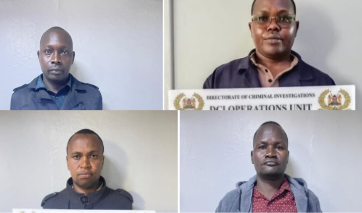 Three additional police officers arrested in Nairobi over Illegal arms trade