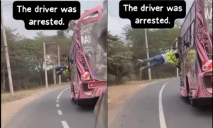Driver Arrested by NTSA Following Circulation of Matatu Stunt Video