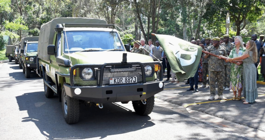 KWS Gets Donation Of Five Land Cruisers For Support Of Tsavo Trust