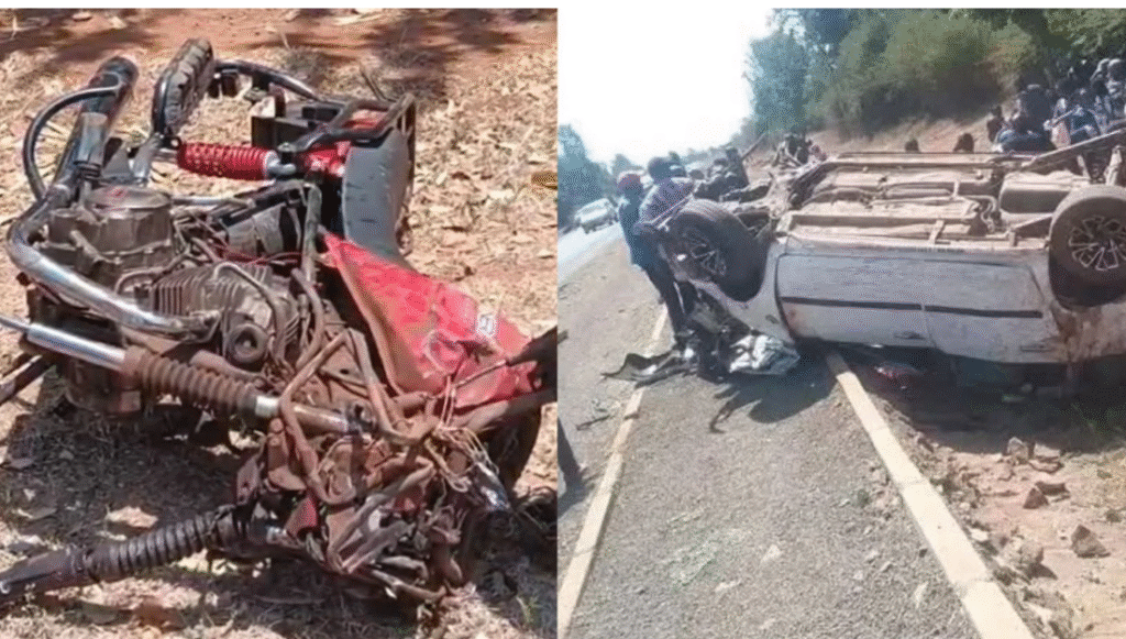 Fatal Crash Involving Miraa Vehicles And Boda Boda Claims Lives On Embu-Nairobi Highway