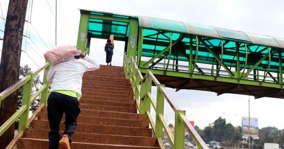 KeNHA Targets Footbridges For Hawkers And Street Families