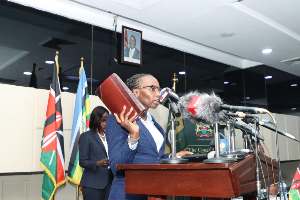 LSK Boss Odhiambo Explains Why She Accepted Ruto’s Appointment To Victim Compensation Panel