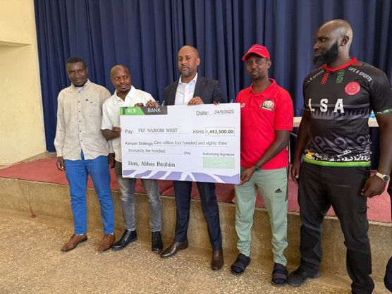 South C MCA Abass Khalif Backs Lang’ata Football Teams With Sh1.48 Million Boost