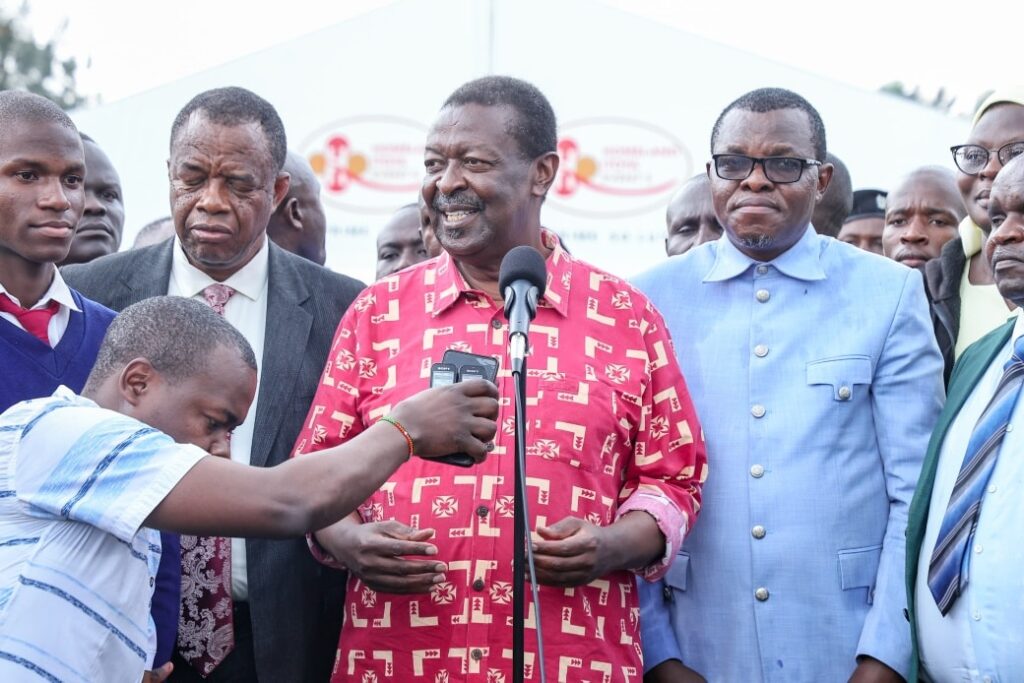 Mudavadi urges western Kenya to unite behind Ruto ahead of 2027 Elections, warns against regional divisions