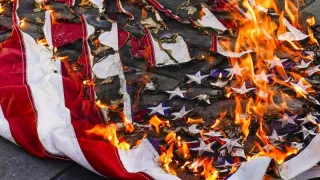 Trump unveils new executive Order imposing arrests and prison sentences for flag burning