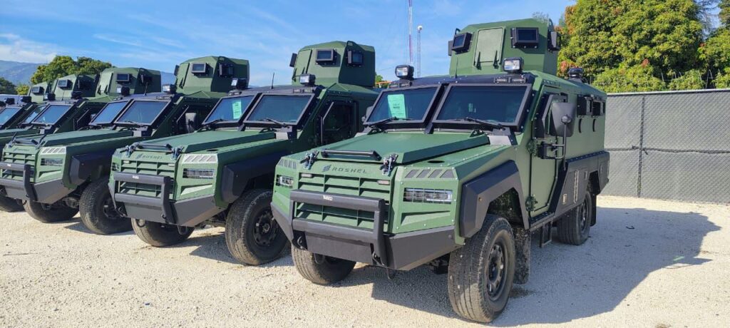 The newly established Gang Suppression Force (GSF) in Haiti received a boost with 20 new Armored Personnel Carriers from the USA