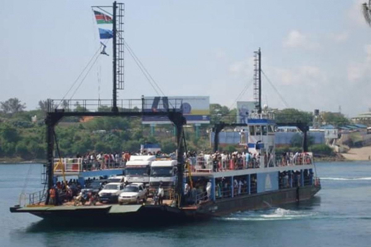 Shock As Man Jumps Into The Indian Ocean From Ferry In Mombasa