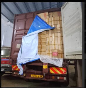 KRA Intercept Truck Ferrying Smuggled Cigarettes, Averts Loss Of Sh70 Million In Taxes