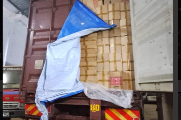 KRA Intercept Truck Ferrying Smuggled Cigarettes, Averts Loss Of Sh70 Million In Taxes