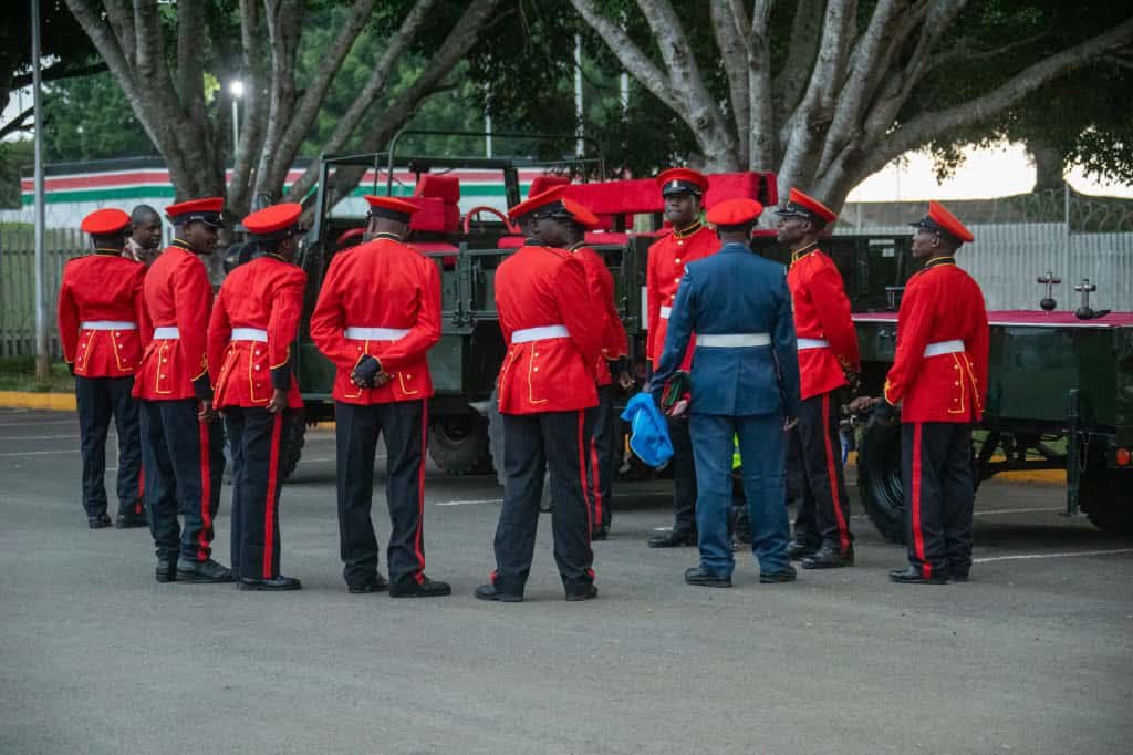Military Takes Charge Of Operations Ahead Of Arrival Of Raila Odinga Body