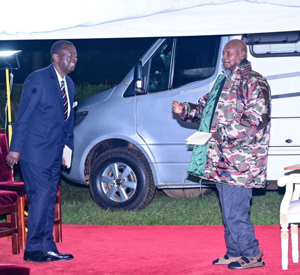 Museveni, Mudavadi Meet For Talks In Uganda Amid Tensions Over Indian Ocean Remarks