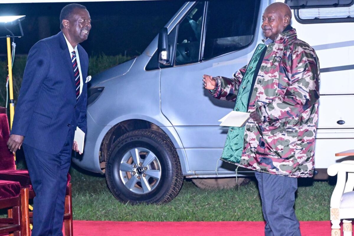 Museveni, Mudavadi Meet For Talks In Uganda Amid Tensions Over Indian Ocean Remarks