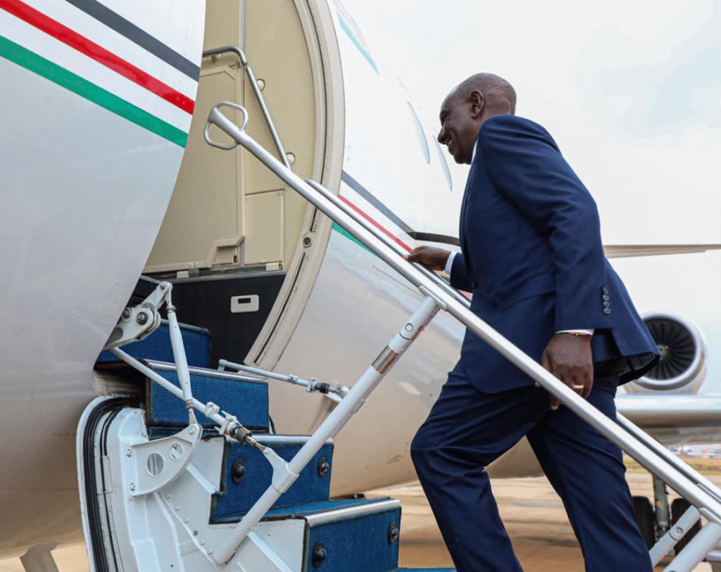 Ruto Leaves For US For DRC- Rwanda Peace Deal