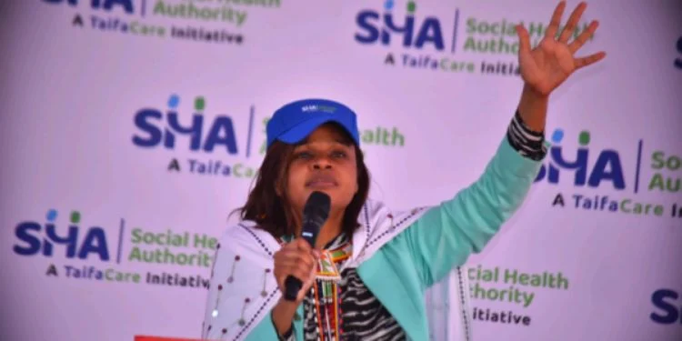 SHA CEO Mercy Mwangangi. PHOTO/SHA X.
