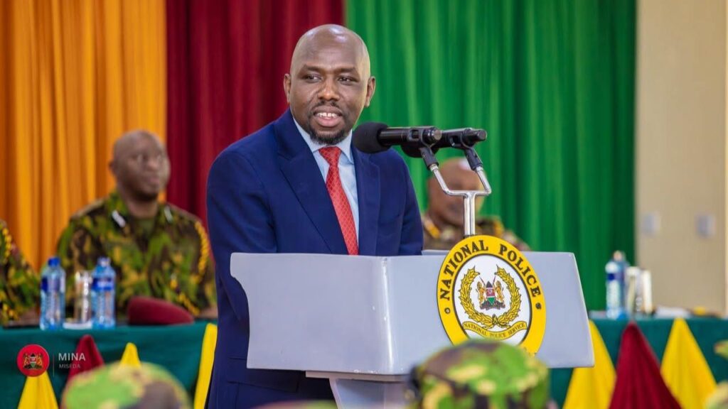 Interior Cabinet Secretary Kipchumba Murkomen