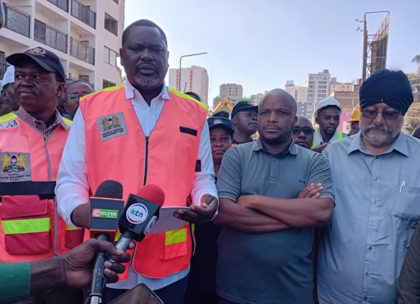 Ruku Clarifies Two People Trapped As Rescue Operation Continues At South C Collapsed Site