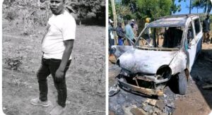 Man Dies By Suicide In Car Set On Fire In Olkalou, Nyandarua