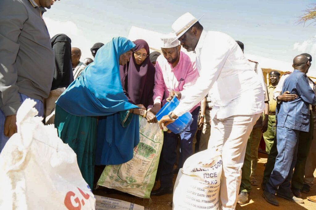 Ruku Warns Officers Against Diversion Of Relief Food In Mandera