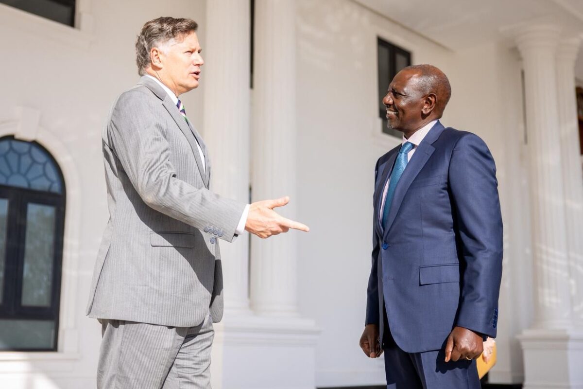 Ruto Holds Talks With US Deputy Secretary Of State Christopher Landau At State House
