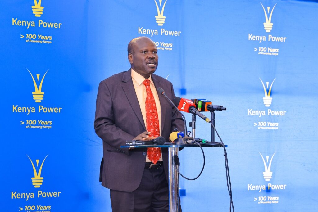 Kenya Power managing director Joseph Siror