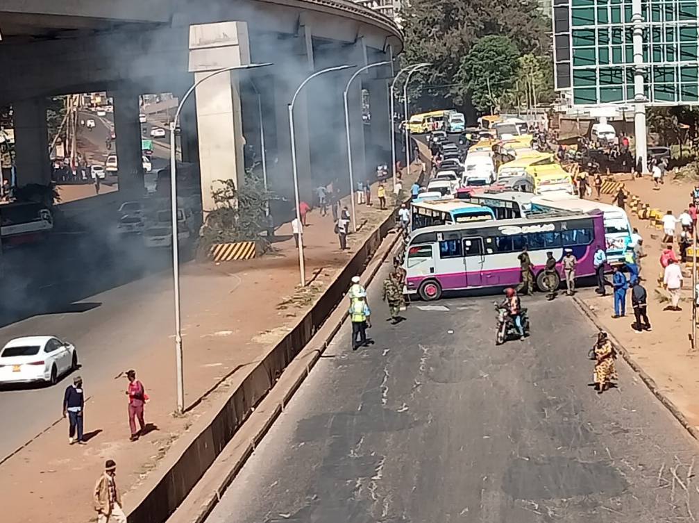 Matatu Operators Stage Strike Over Alleged Harassment By Boda Boda Riders