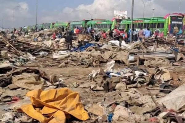Gachagua Criticizes Kenya National Highways Authority Over Githurai Demolitions