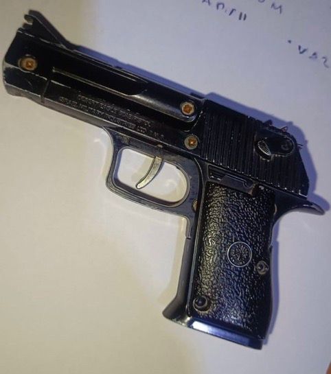 Police Seize Desert Eagle .50 Magnum Pistol in Dandora, Nairobi