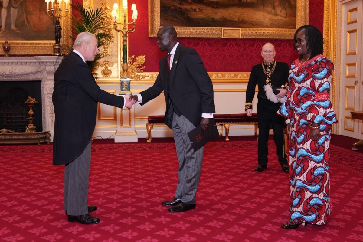 Ambassador Maurice Makoloo Presents Letters Of Credence