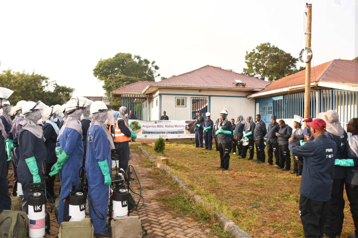 U.S. Backed Malaria Spraying Campaign Reaches Over 1.1 Million People In Siaya