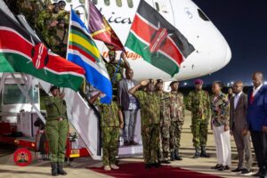 Officials Hail As Heroes Kenyan Police Officers Returning From Haiti Mission