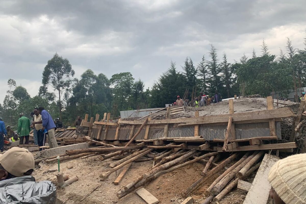 One Dead, Four Rescued After Building Collapse In Kericho