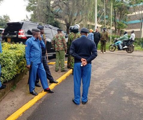 Police Block Roads To Ufungamano To Stop Sifuna’s ODM Meeting