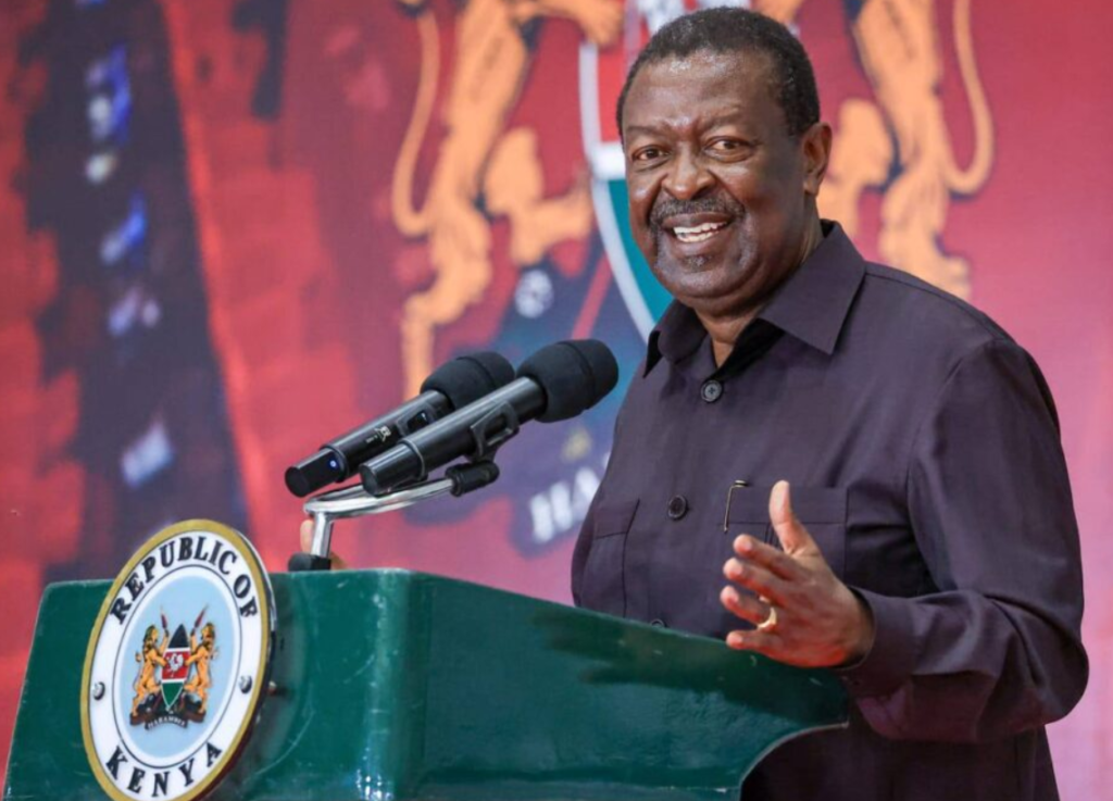 Mudavadi Urges Leaders To Shun Violence Ahead Of 2027 Elections