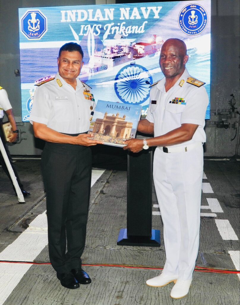 INS Trikand In Mombasa For Strategic Naval Engagements With Kenya