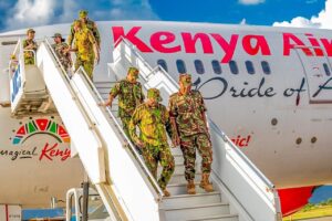 Joy As 150 More Kenyan Police Officers Leave Haiti As Mission Drawdown Continues