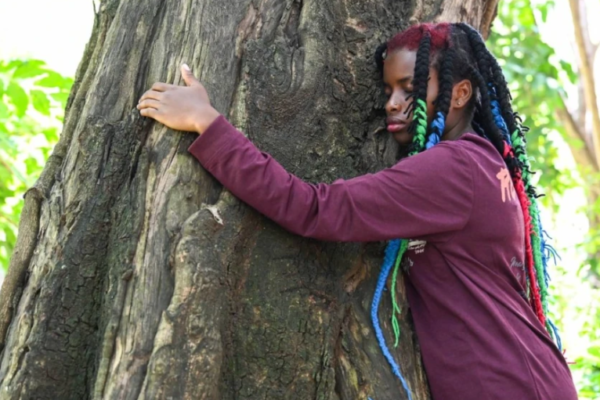 Muthoni Breaks World Record By Hugging 1,234 Trees In 1 Hour In Brazil