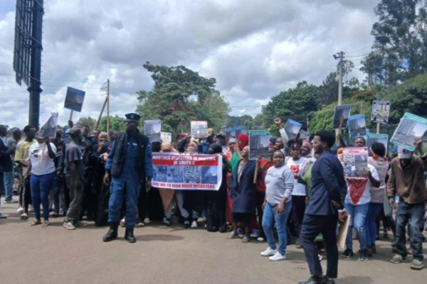 South C Residents Give Housing CS Wahome 7-Day Ultimatum Over Collapsed Deadly Building