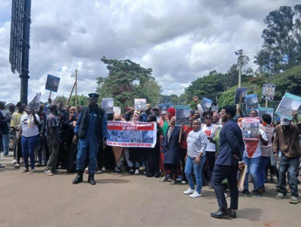 South C Residents Give Housing CS Wahome 7-Day Ultimatum Over Collapsed Deadly Building