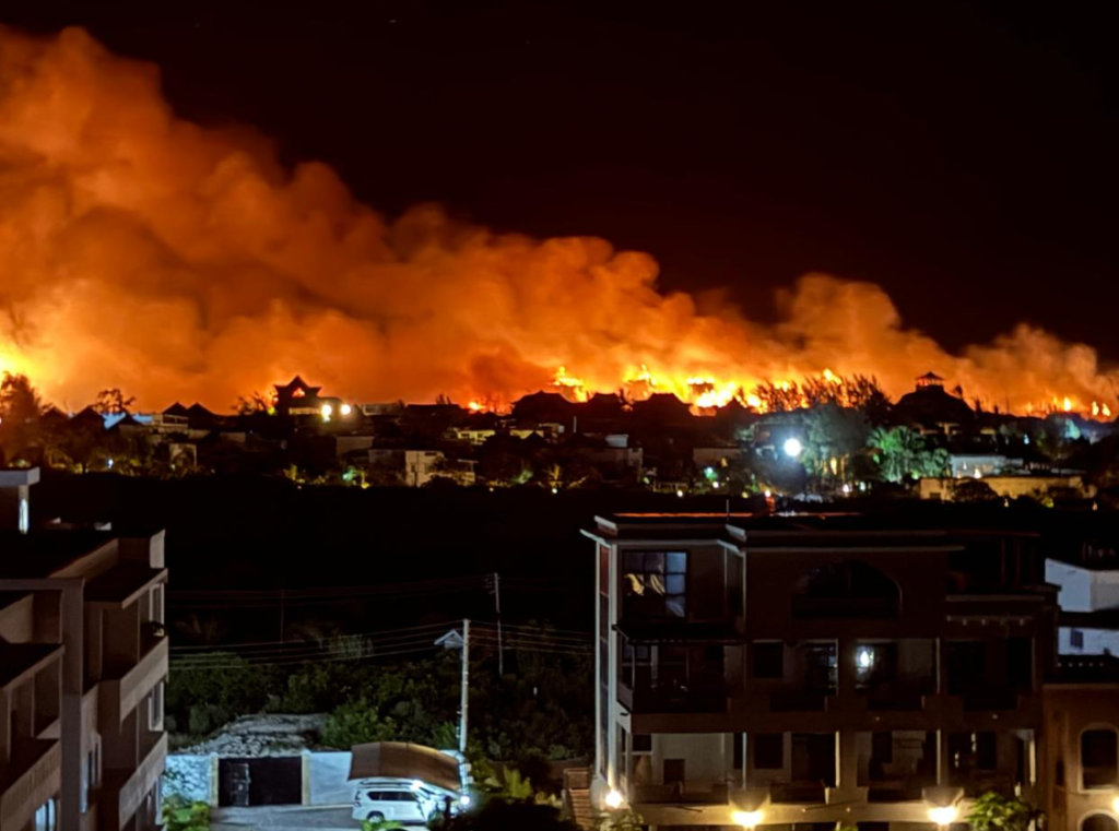 Probe As Fire Razes Down Villas, Cars In Watamu