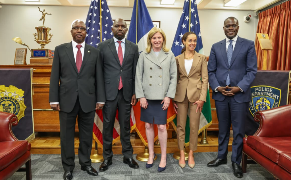 Murkomen, Sakaja, Lagat In US, Meets New York Police For Benchmarking For Nairobi Metropolitan Police Unit