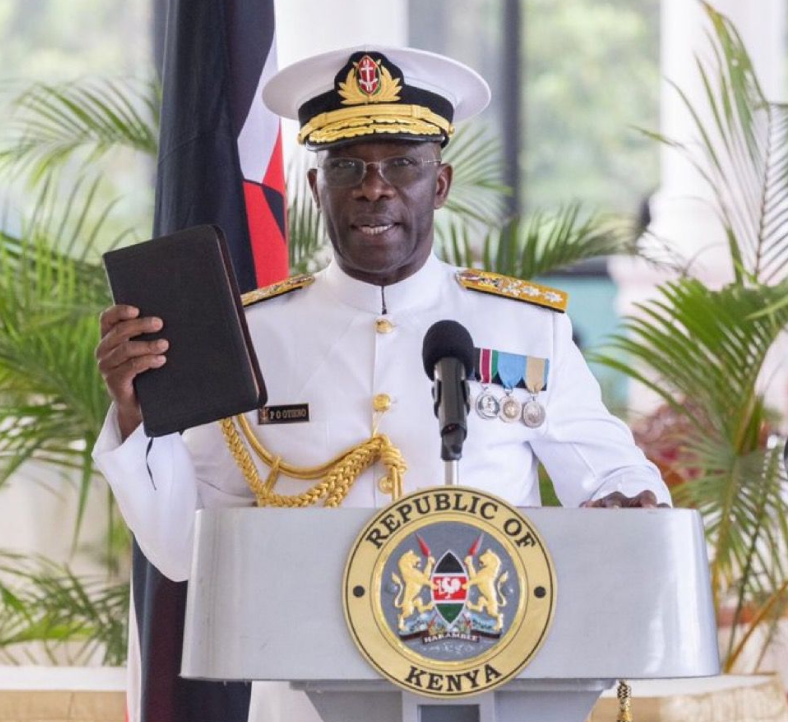 Ruto Extends Kenya Navy Commander Maj Gen Otieno Term By A Year