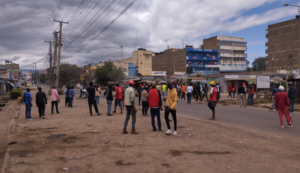 Protesters Clash With Police Over Proposed Ebola Quarantine Facility In Nanyuki