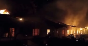 Property Destroyed In Fire At Jomo Kenyatta Boys High School, Nakuru