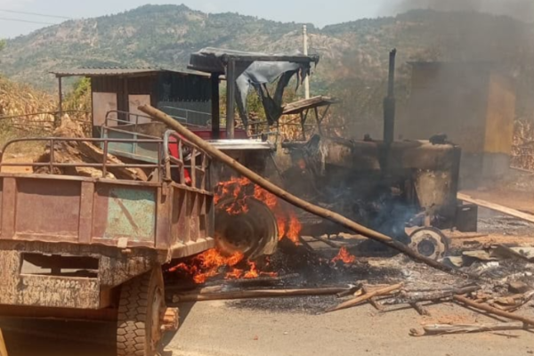 Seven Arrested After Protesters Torch Vehicles, Attack Police In Makueni