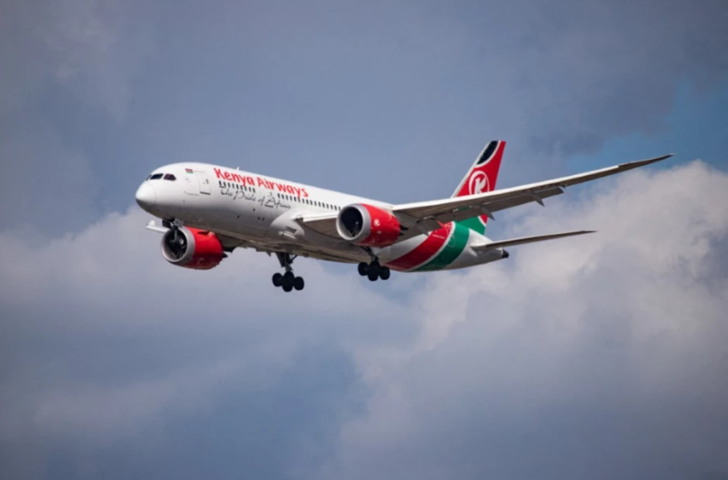 KQ Plane To New York Turned Back To Nairobi After Spoiler Malfunction